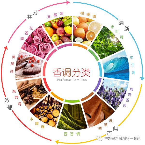 香氣與色彩的關系 香氣與色彩的關系
